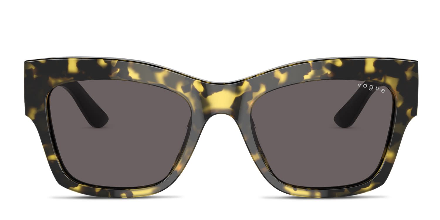 Vogue VO5524S Yellow, Tortoise glasses - Yellow / Tortoise - Frontal View