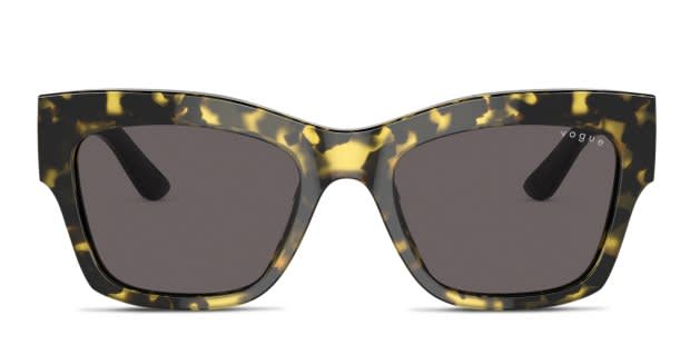 Vogue VO5524S yellow , tortoise frame with black smoke lenses