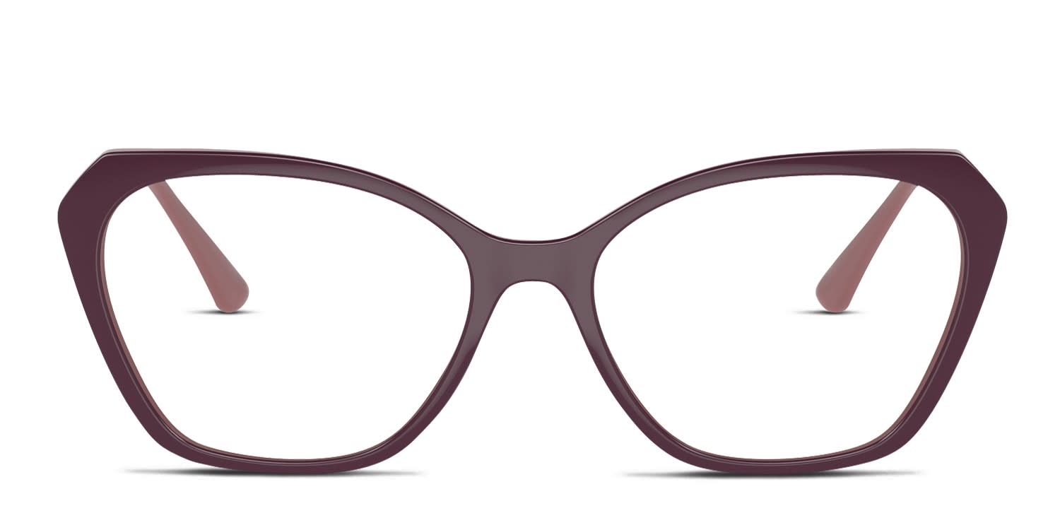 Moschino Love MOL525 Purple Eyeglasses | Includes FREE Rx Lenses