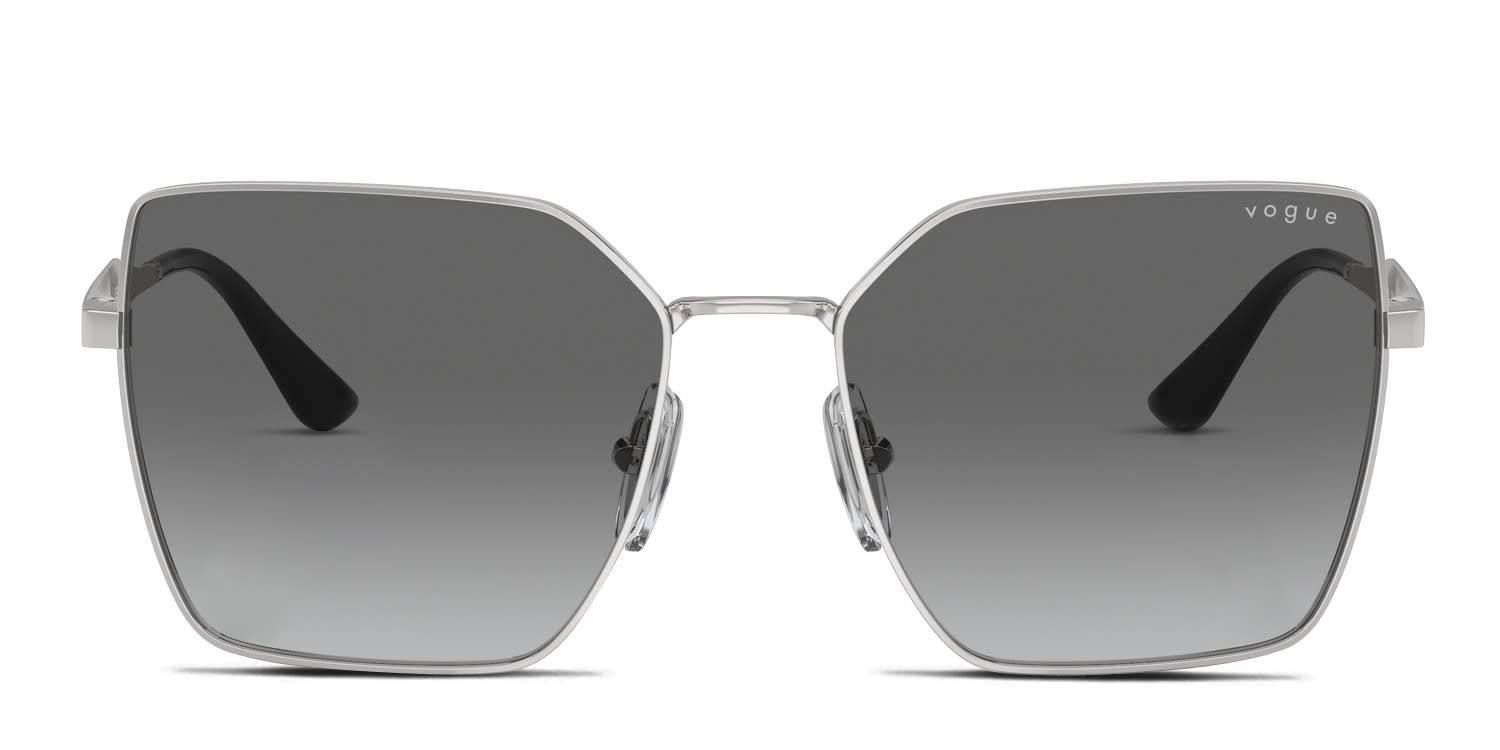 Vogue VO4284S Silver, Gray glasses - Silver / Gray - Frontal View