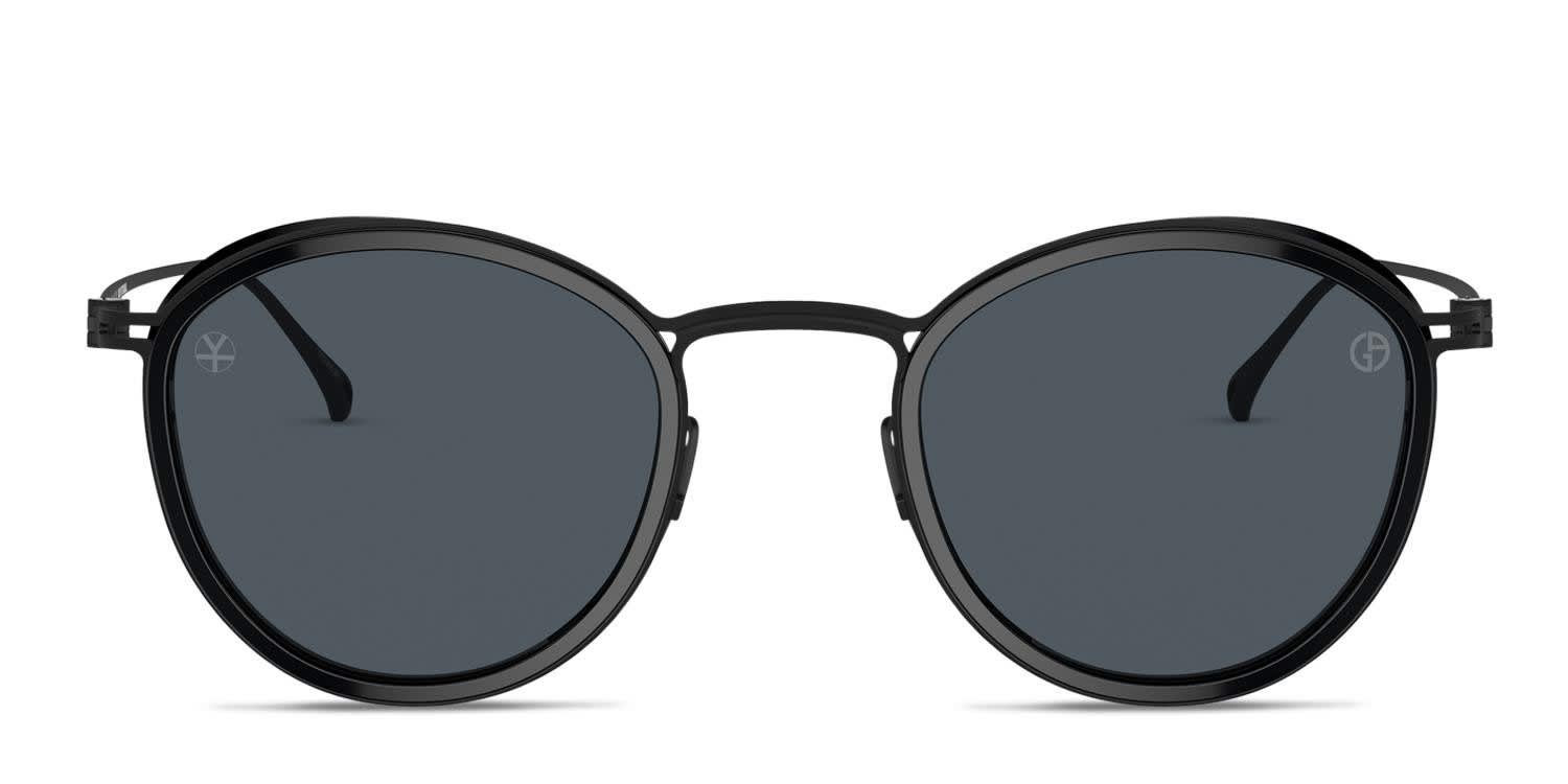 Giorgio Armani AR6148T Shiny Black glasses - Shiny Black - Frontal View