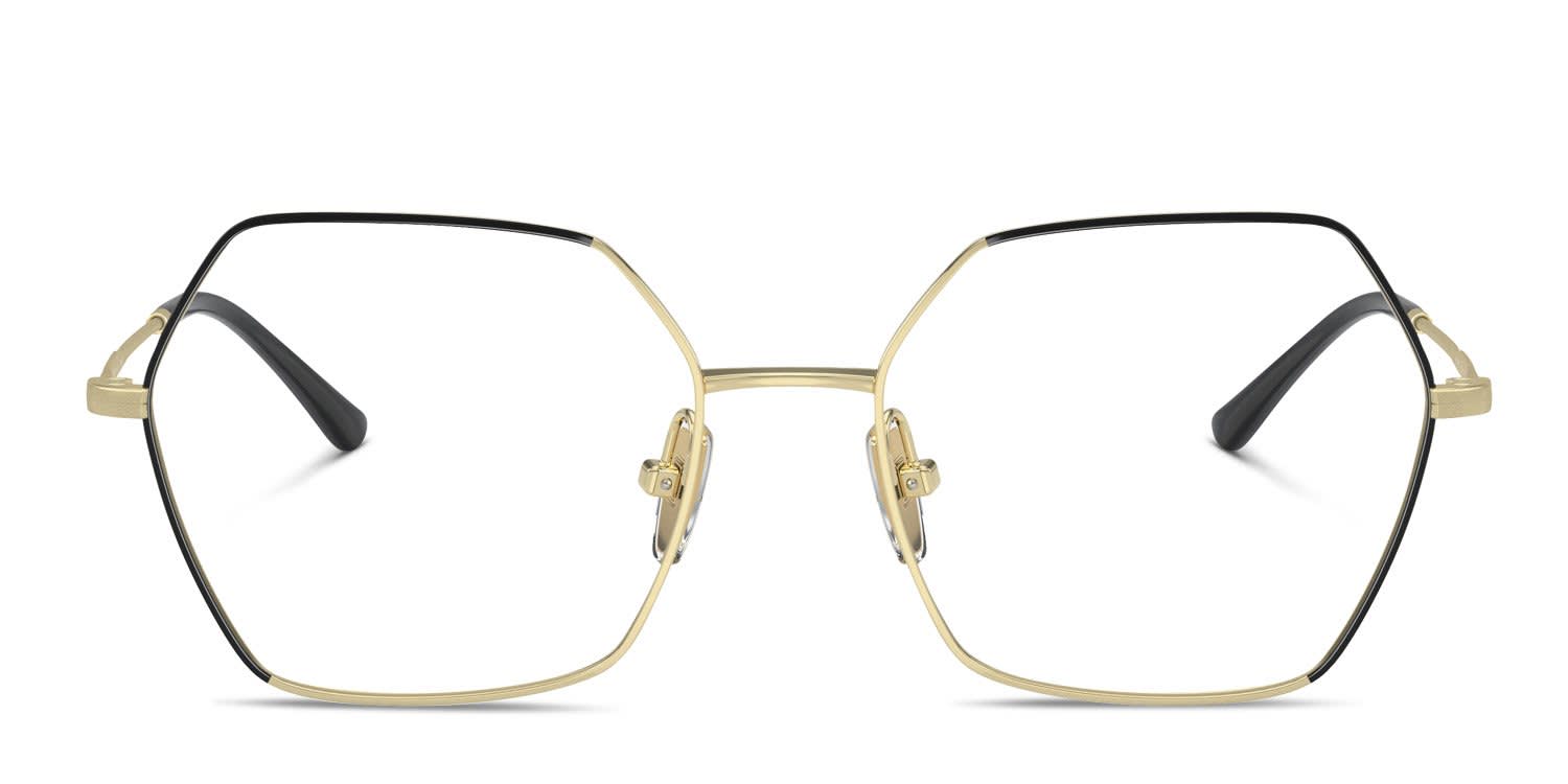 Vogue VO4297T Black, Gold glasses - Black / Gold - Frontal View