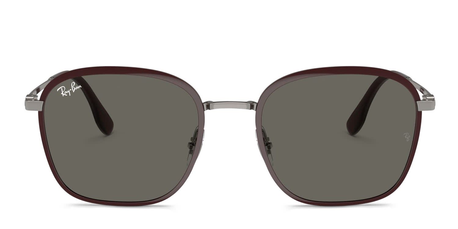 Ray Ban Rb3720 Ray-Ban RB3720 Red, Gunmetal Prescription Sunglasses