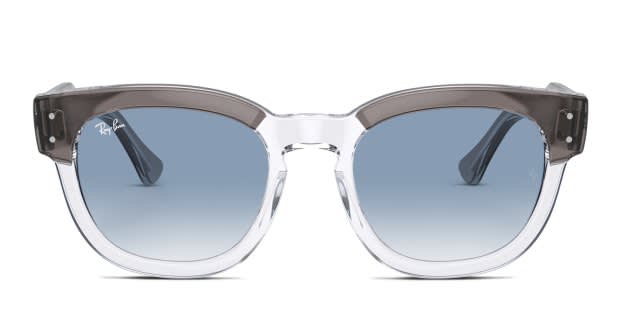 Ray-Ban RB0298S Mega Hawkeye gray , clear frame with clear