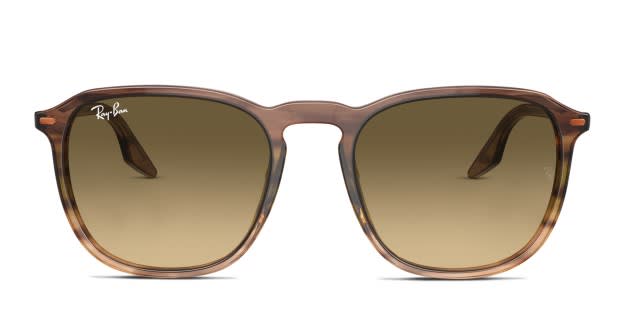 Ray Ban RB2203 multicolor brown green frame with brown vintage