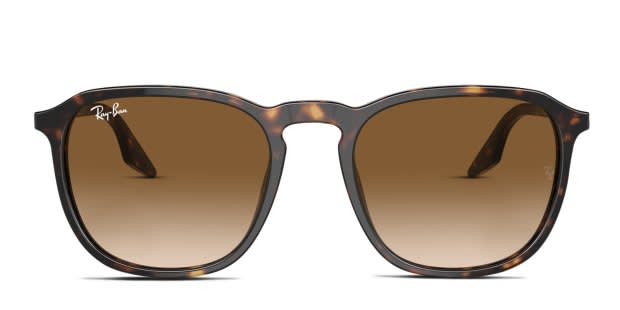 Ray-Ban RB2203 tortoise frame with light brown lenses  display picture 2