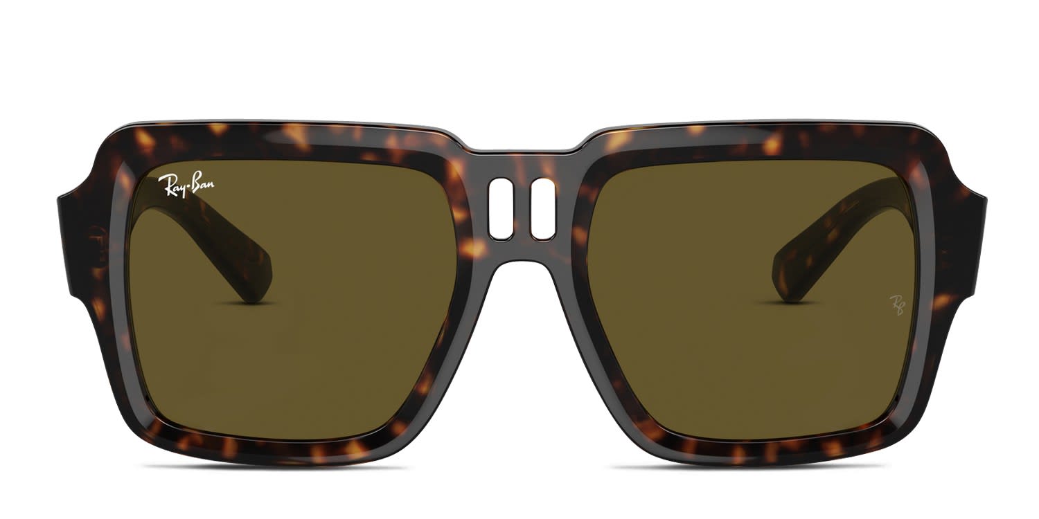最新最全の Karen Walker Zero Brown, Tortoise Prescription Sunglasses バッグ