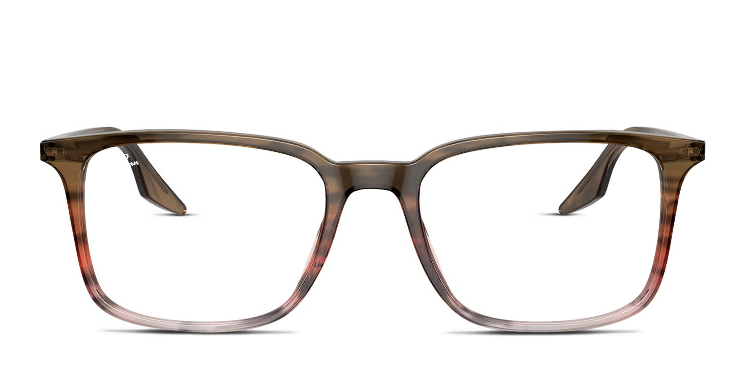Ray-Ban RX5421 multicolor , brown frame
