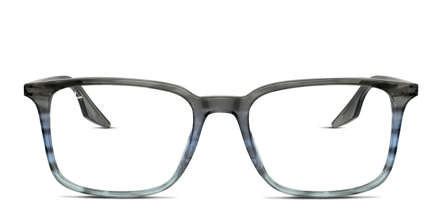 Ray-Ban RX5421 Multicolor, Gray glasses - Multicolor / Gray - Frontal View