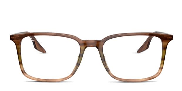 Ray ban glasses brown store