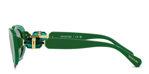 Swarovski SK6002 Green Prescription Sunglasses