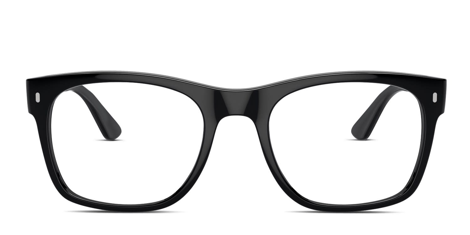 Ray-Ban RX7228 Black glasses - Black - Frontal View