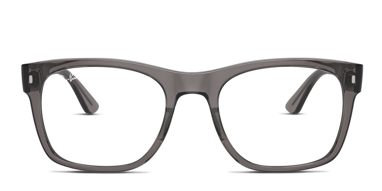 Ray-Ban RX7228 Gray glasses - Gray - Frontal View