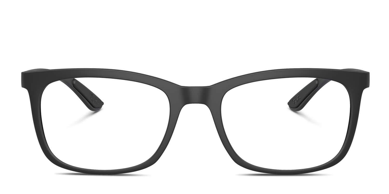 Ray-Ban RX7230 Brown, Black glasses - Brown / Black - Frontal View