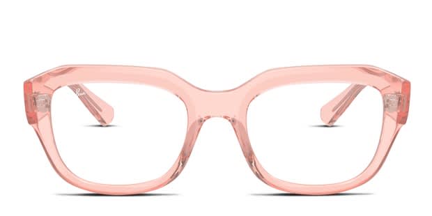 Ray Ban RX7225 Leonid clear pink frame