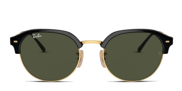 Ray ban gold frame green lens cheap