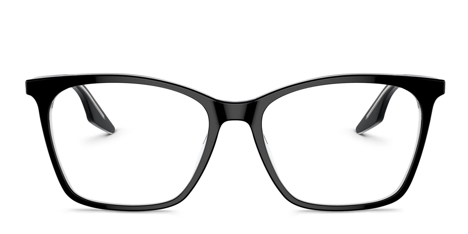 Ray-Ban RX5422 Black, Clear glasses - Black / Clear - Frontal View