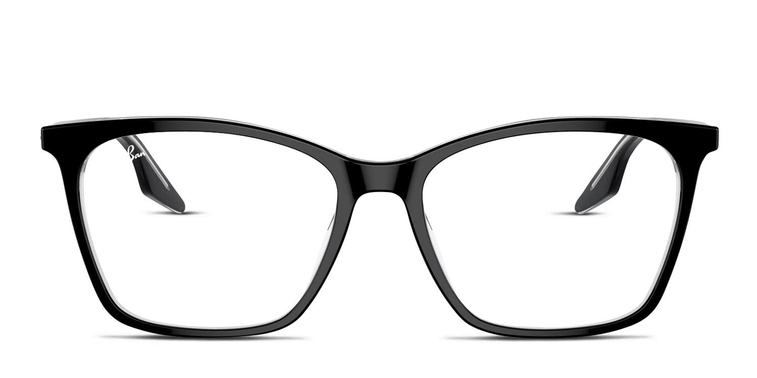 Ray-Ban RX5422 black , clear frame