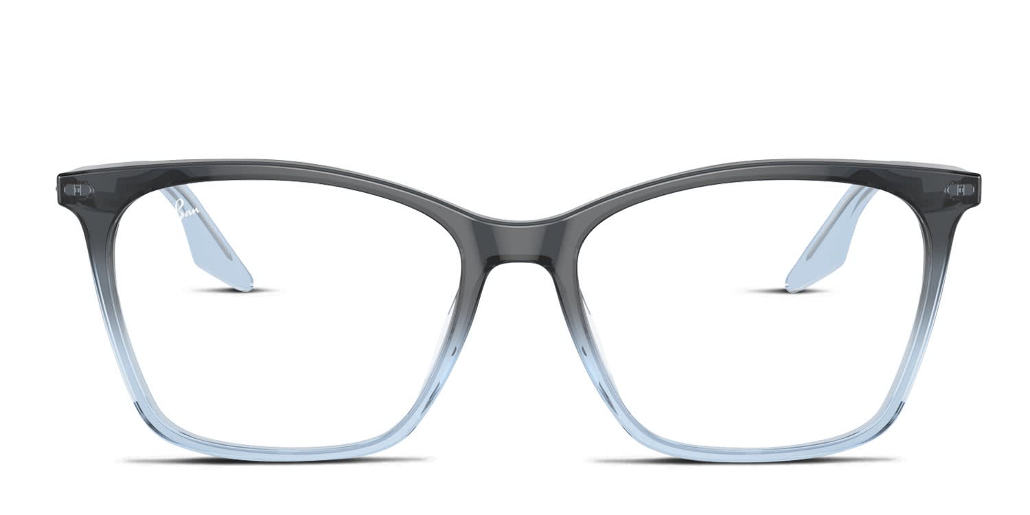 Ray-Ban RX5422 Blue glasses - Blue - Frontal View