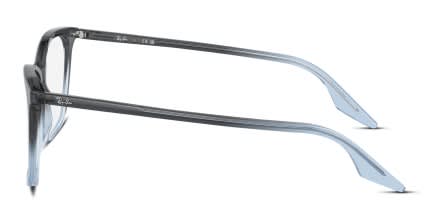 Ray-Ban RX5422 Blue glasses - Blue - Side View