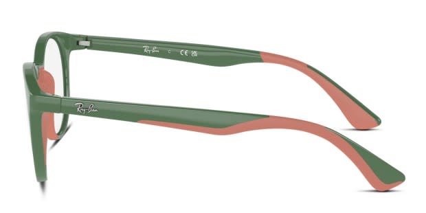 Ray-Ban RY1628 Kids Green Prescription Eyeglasses