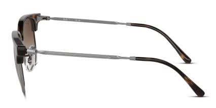 Ray-Ban RJ9116S Junior New Clubmaster Kids Tortoise, Gunmetal glasses - Tortoise / Gunmetal - Side View
