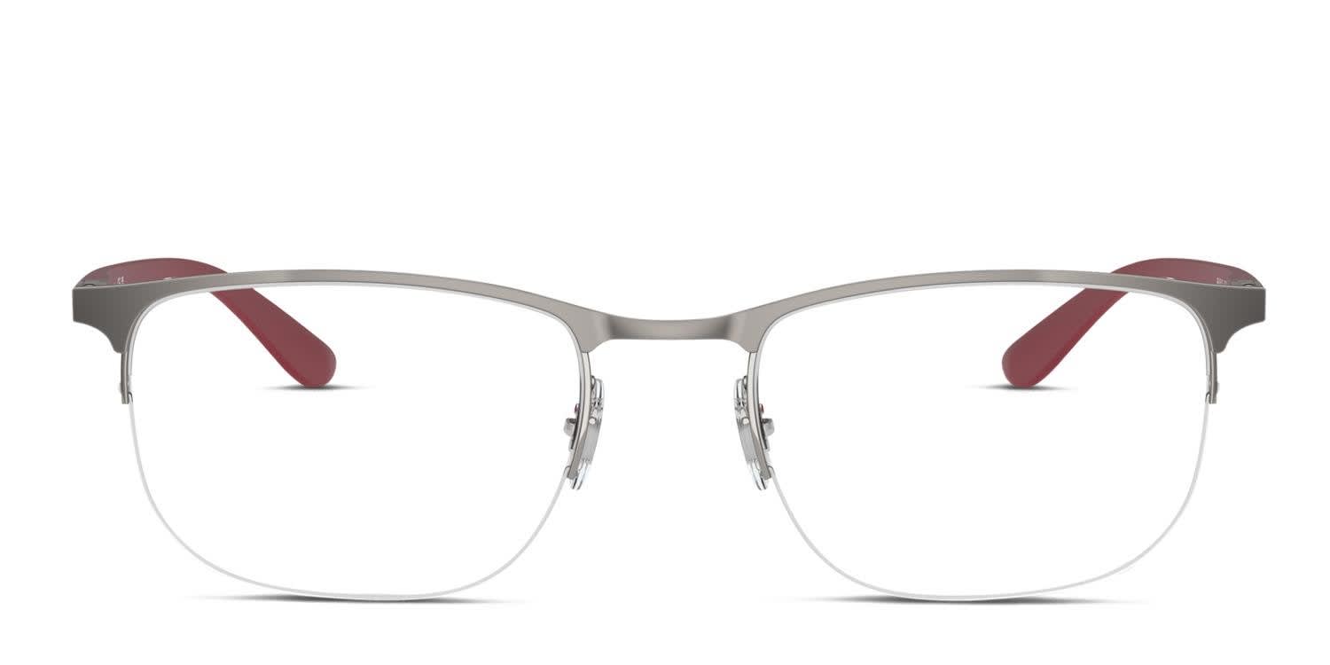 Ray-Ban RX6513 Gunmetal glasses - Gunmetal - Frontal View