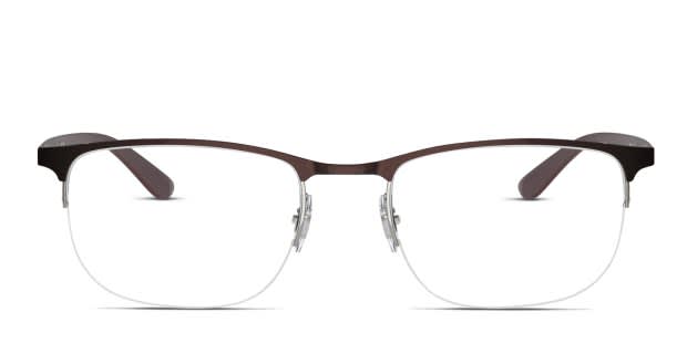 Ray-Ban RX6513 brown , gunmetal frame