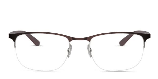 Ray-Ban RX6513 brown , gunmetal frame