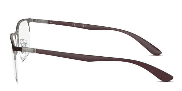 Ray-Ban RX6513 brown , gunmetal frame