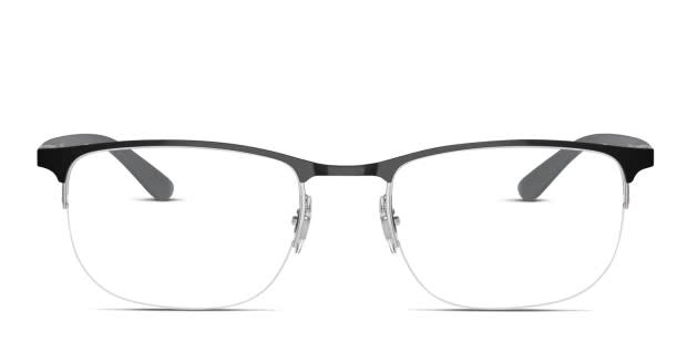 Ray Ban RX6513 black silver frame