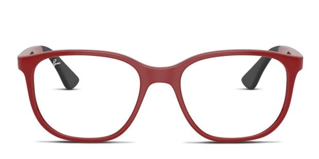Red wayfarer prescription glasses cheap