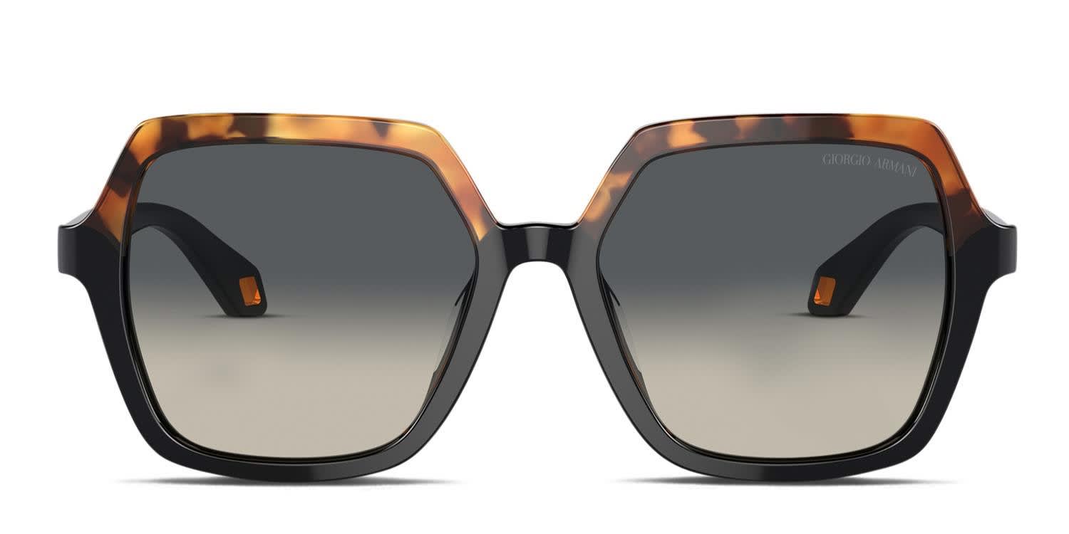 Giorgio Armani AR8193U Tortoise, Black glasses - Tortoise / Black - Frontal View