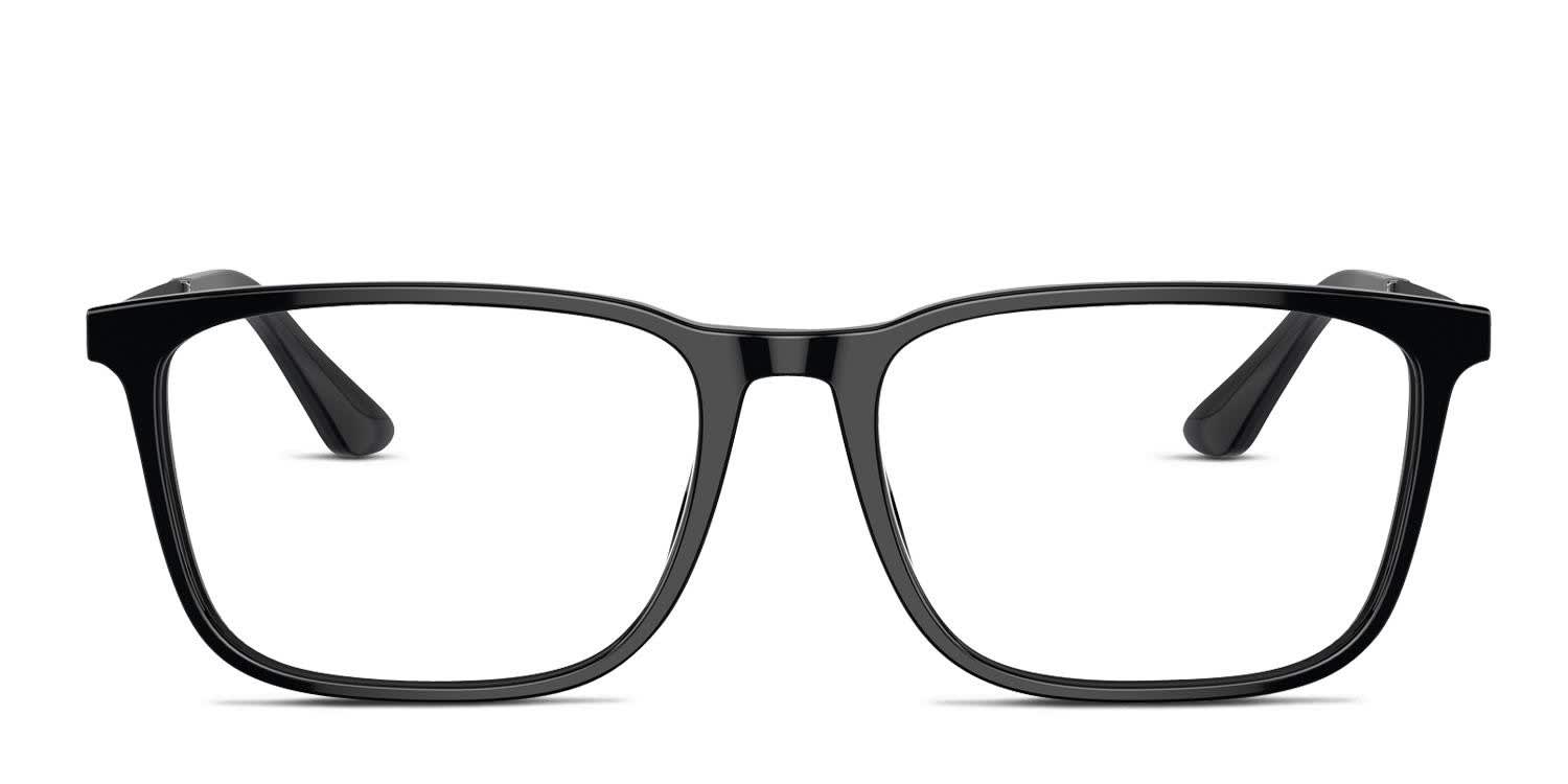 Giorgio Armani AR7249 Shiny Black glasses - Shiny Black - Frontal View