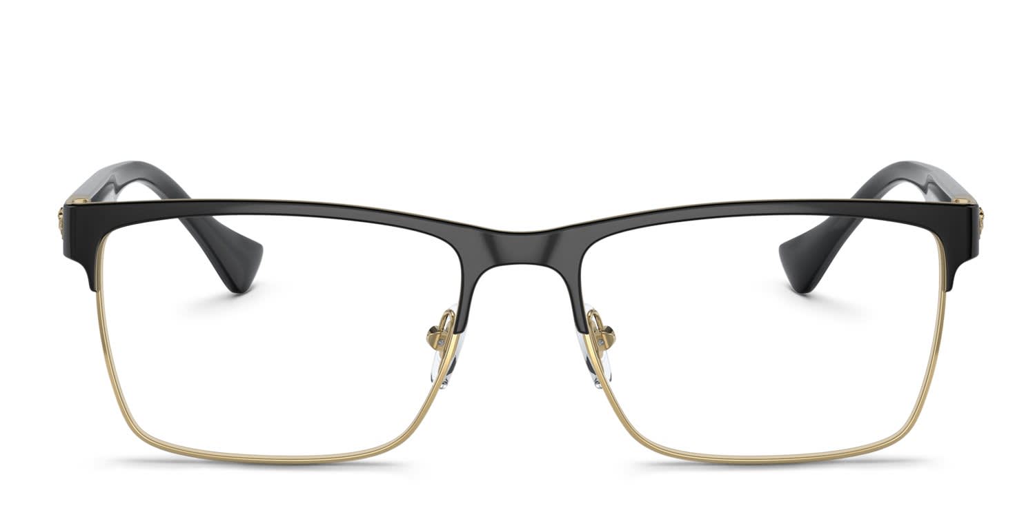 Versace VE1285 Black glasses - Black - Frontal View