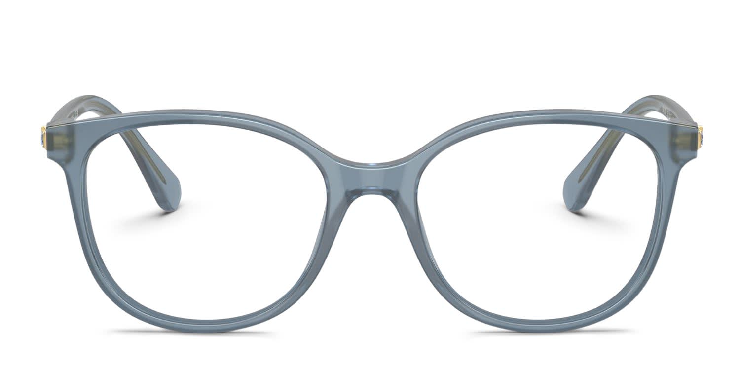 Swarovski SK2002 Blue glasses - Blue - Frontal View
