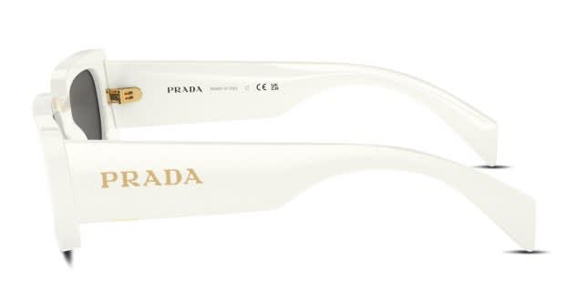 Prada PRA07S White Prescription Sunglasses