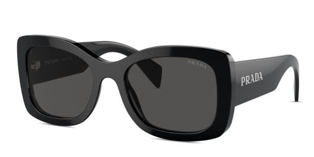 Prada Glossy Black Women\'s Sunglasses PRADA EYEWEAR PR 17WS BLACK SUNGLASSES NIB | eBay main image 4