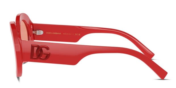 Dolce & Gabbana DG4448 Red Prescription Sunglasses display picture 2
