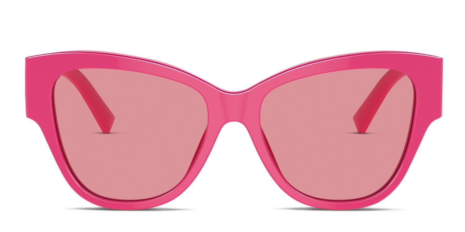 Dolce & Gabbana DG4449 Pink glasses - Pink - Frontal View
