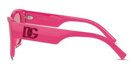 Dolce & Gabbana DG4449 Pink glasses - Pink - Side View