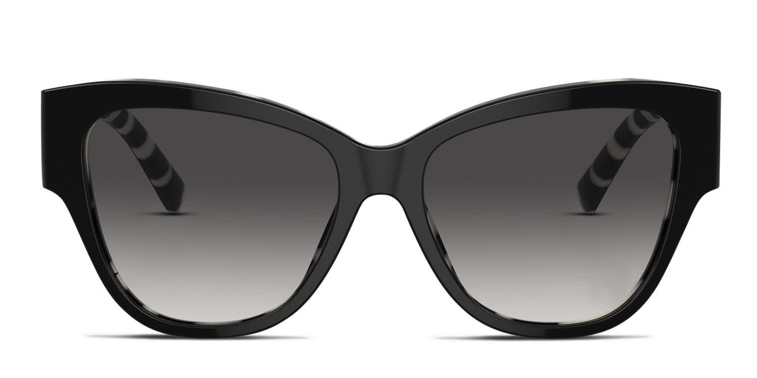 Dolce & Gabbana DG4449 Black glasses - Black - Frontal View