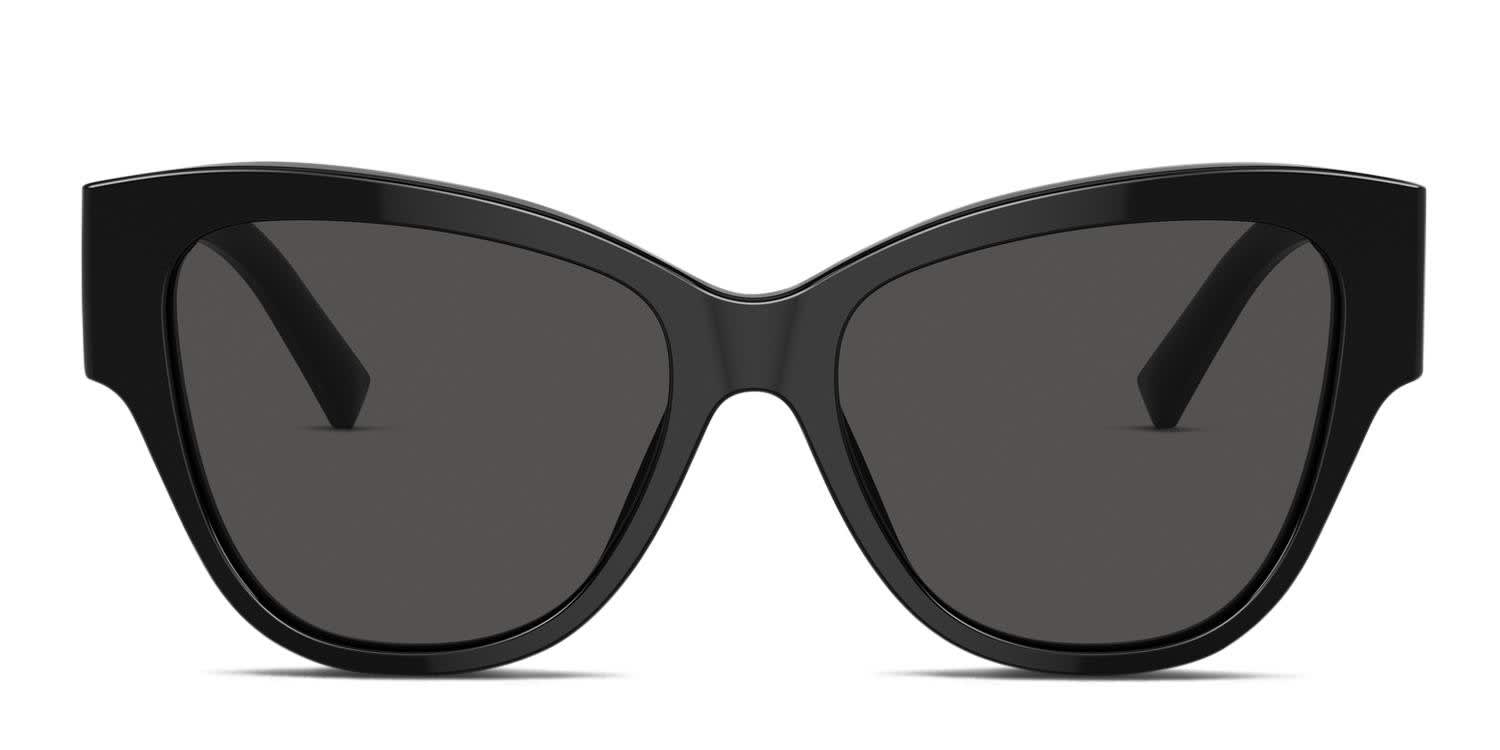 Dolce & Gabbana DG4449 Shiny Black glasses - Shiny Black - Frontal View