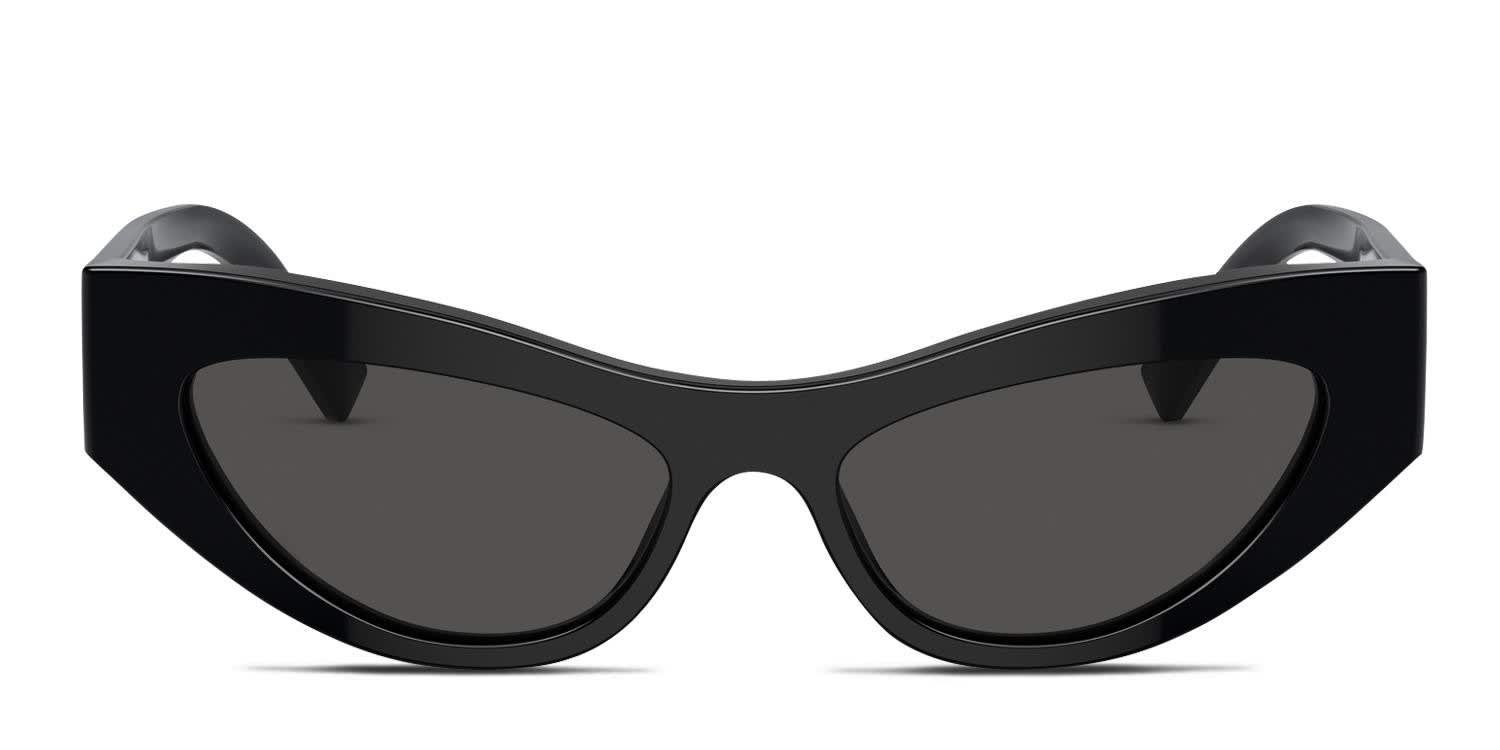 Dolce & Gabbana DG4450 Shiny Black glasses - Shiny Black - Frontal View