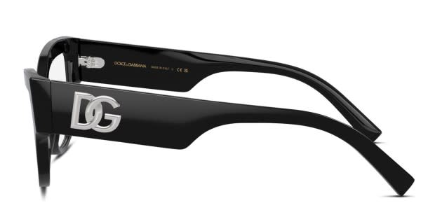 Dolce & Gabbana DG3378 Shiny Black Prescription Eyeglasses