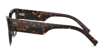 Dolce & Gabbana DG3378 Tortoise glasses - Tortoise - Side View
