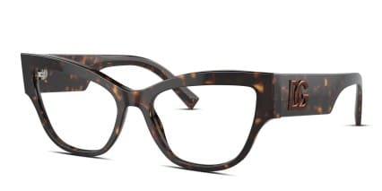Dolce & Gabbana DG3378 Tortoise glasses - Tortoise - Angle View