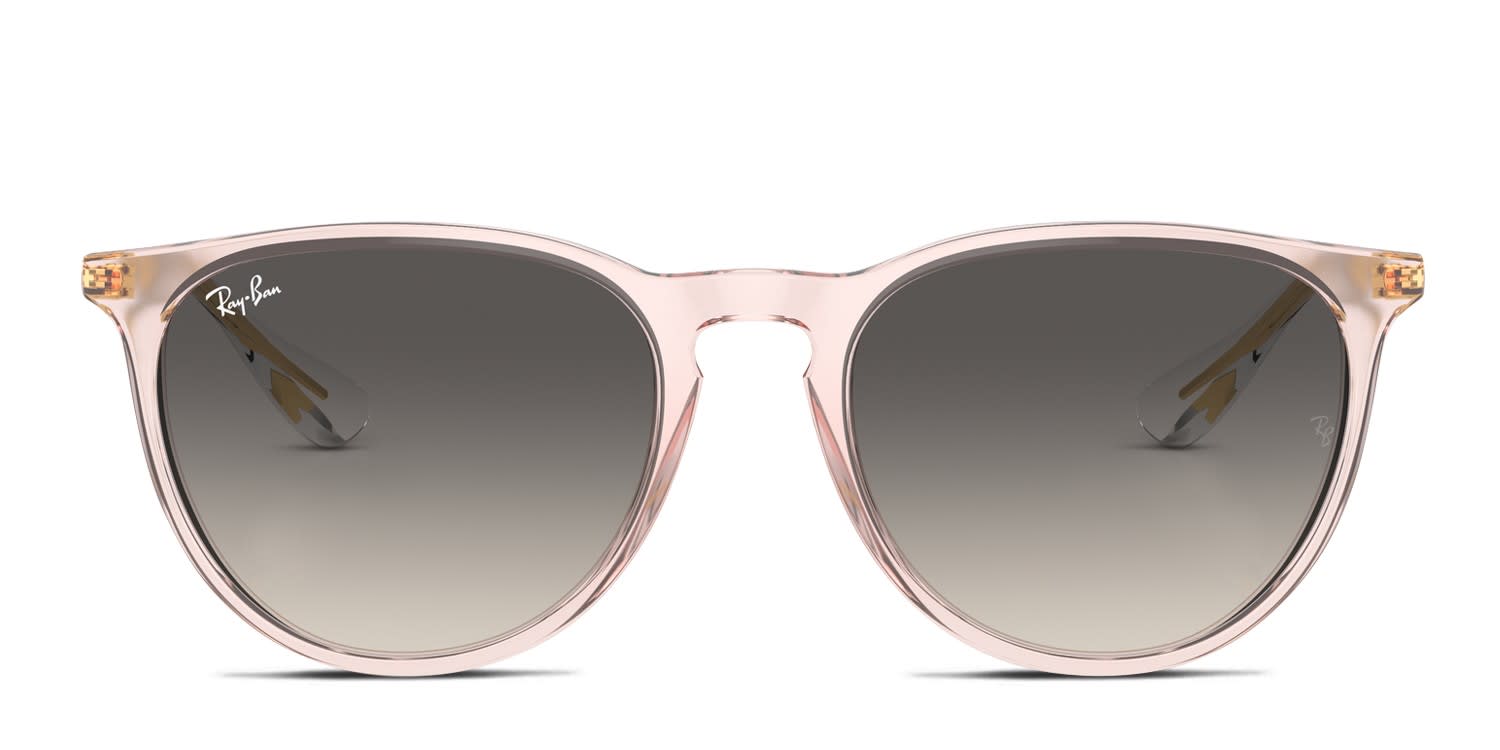 Ray-Ban Women\'s Erika Clear/Purple Transparent Frame Sunglasses Transparent Brown Erika Sunglasses | Ray-Ban main image 3