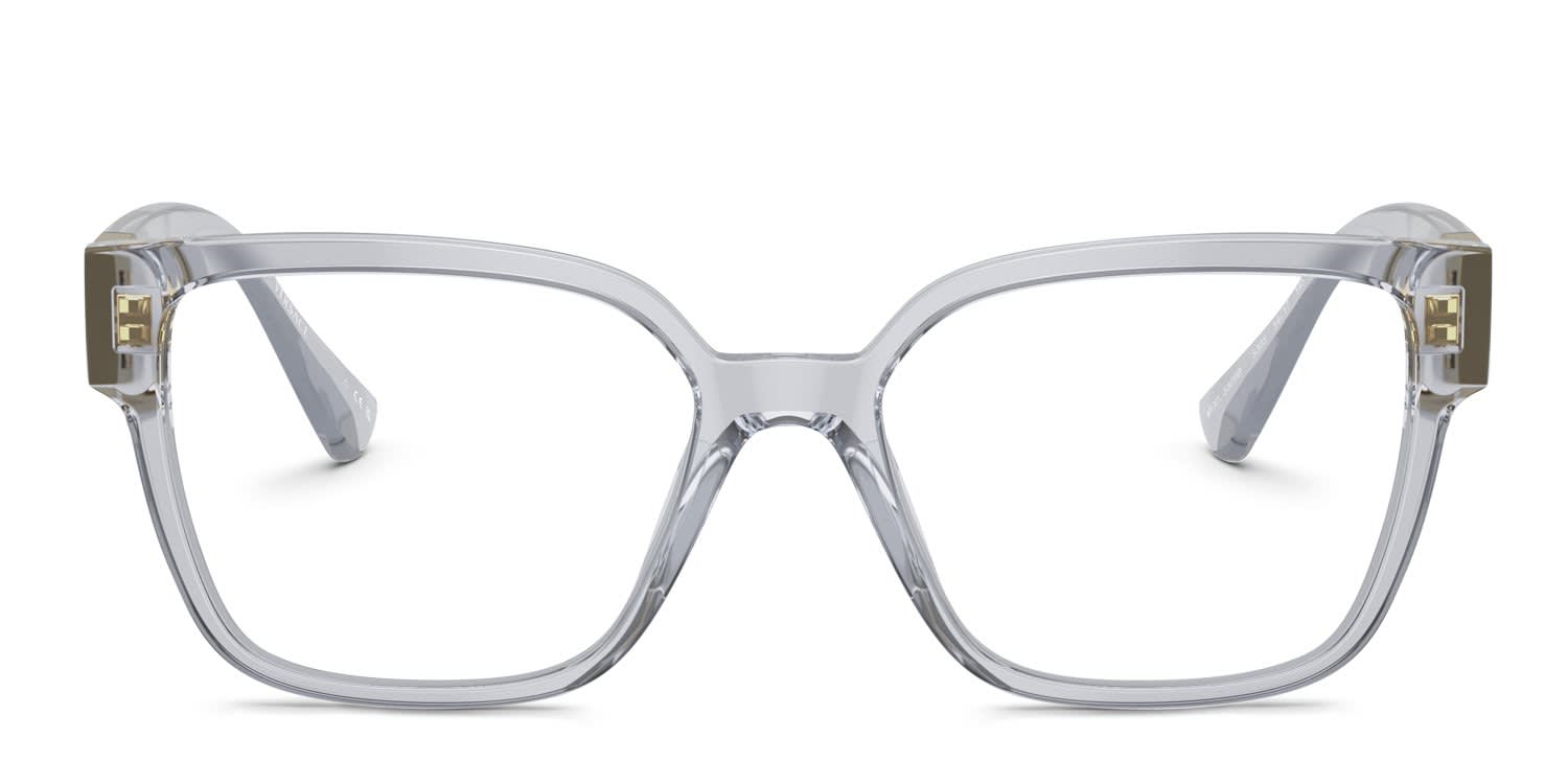 Versace VE3329B Clear, Gray glasses - Clear / Gray - Frontal View