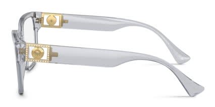 Versace VE3329B Clear, Gray glasses - Clear / Gray - Side View